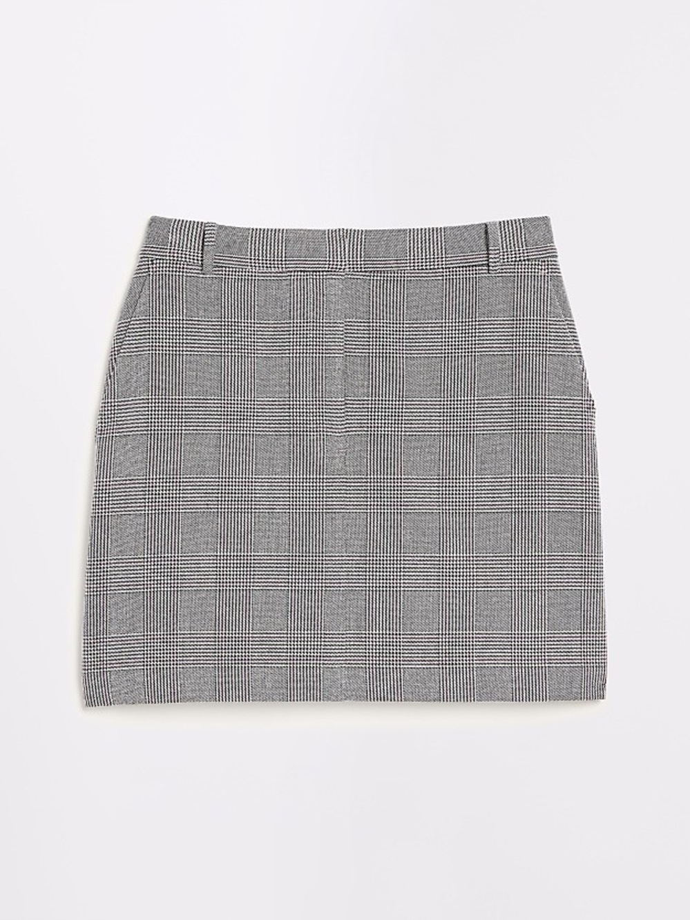 LOFT Versa Plaid Trouser Mini Pocket Skirt